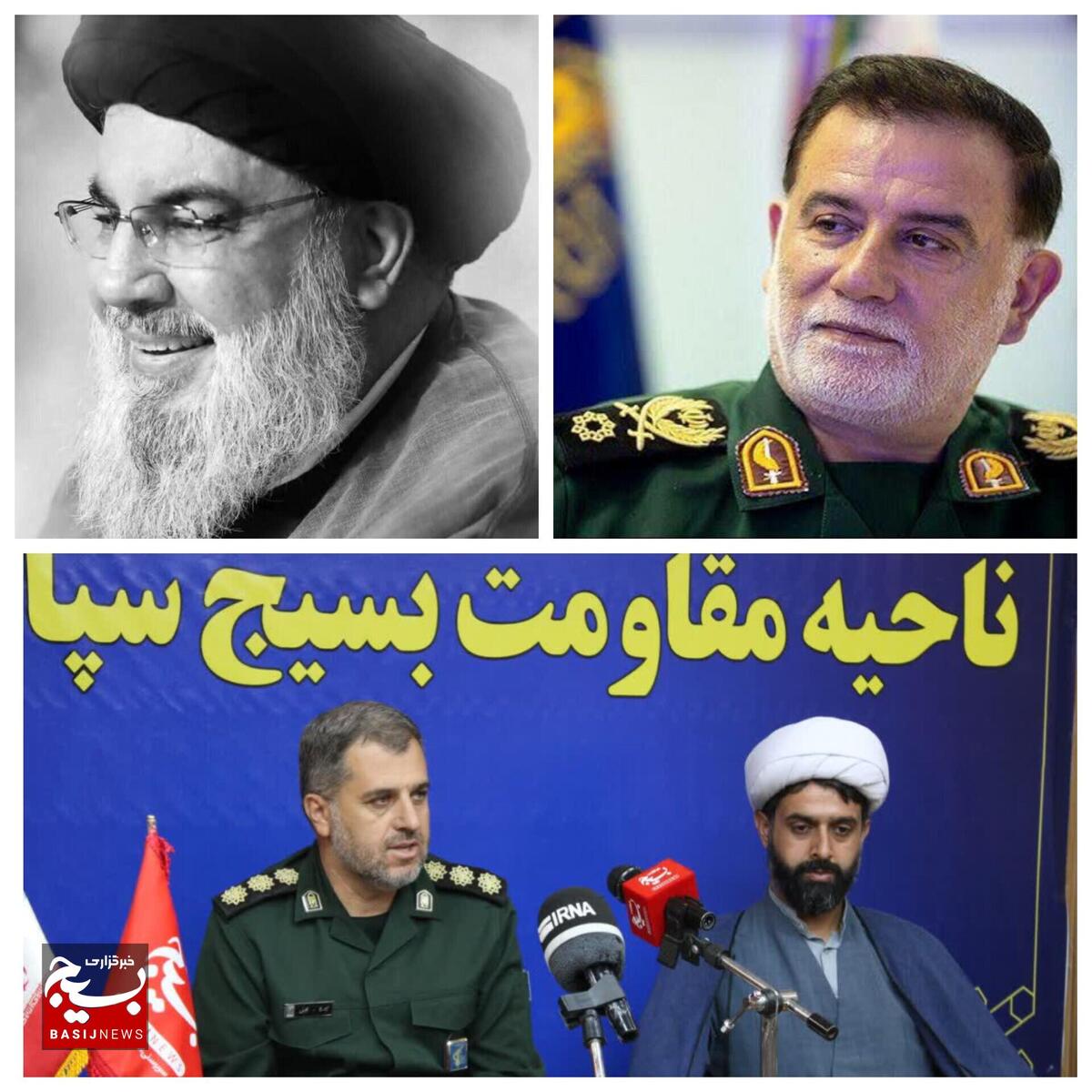 مسوولان سپاه ناحیه گرمسار شهادت دبیر کل حزب‌الله لبنان و فرماندهان مقاومت را تسلیت گفتند