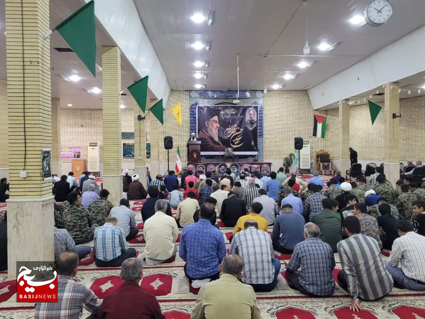 مراسم گرامیداشت شهادت سید مقاومت در گتوند(گزارش تصویری )