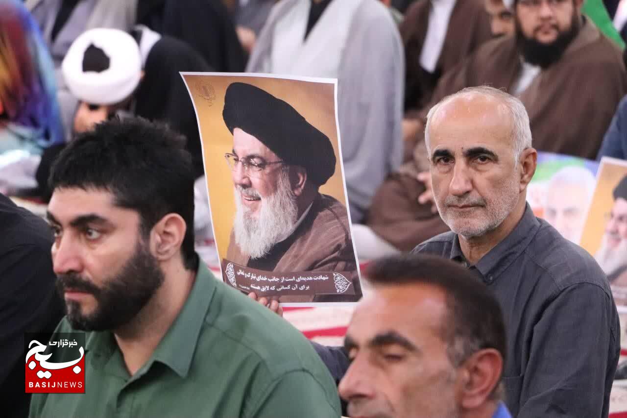 اجتماع محکومیت جنایت رژیم غاصب صهیونیستی در به شهادت رساندن سید مقاومت، سیدحسن نصرالله( دبیر کل حزب الله لبنان ) اجتماع محکومیت جنایت رژیم غاصب صهیونیستی در به شهادت رساندن سید مقاومت، سیدحسن نصرالله( دبیر کل حزب الله لبنان )