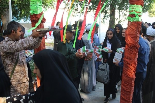 اعزام دانش آموزان خواهر دلواری به مناطق عملیاتی جنوب