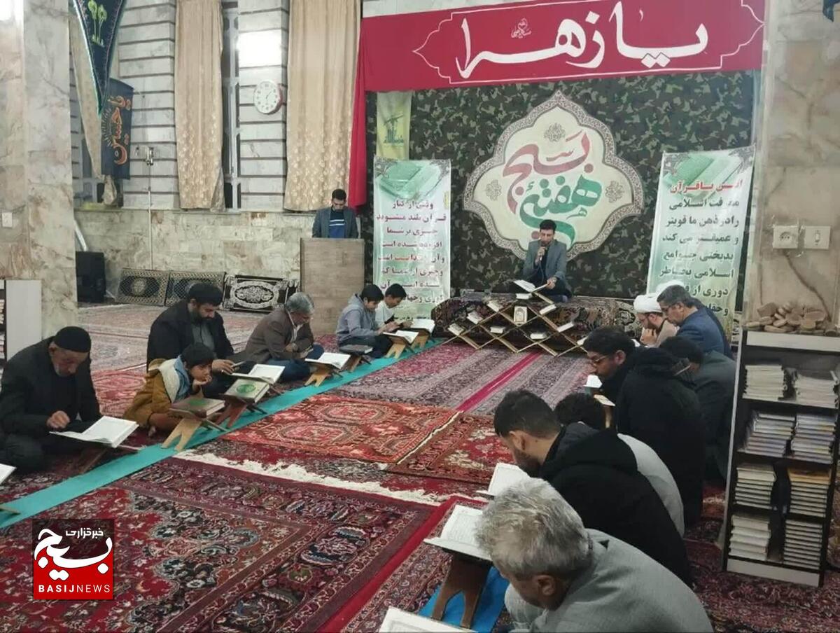 محفل انس با قرآن در مهدیشهر برگزار شد