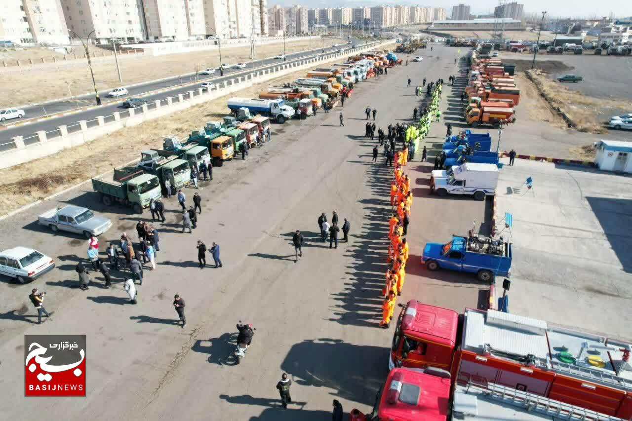 آمادگی شهرداری زنجان برای طرح زمستانی /۷۲ دستگاه ماشین آلات در طرح زمستانه استفاده خواهد شد