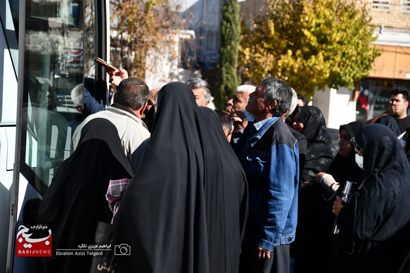 اعزام رزمندگان شهرستان های بویراحمد و دنا به مشهد مقدس