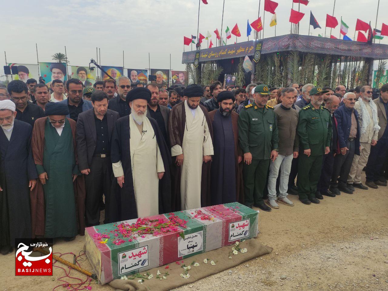 آرامش ابدی شهید گمنام دفاع مقدس در «شهنیا» آرامش ابدی شهید گمنام دفاع مقدس در «شهنیا»