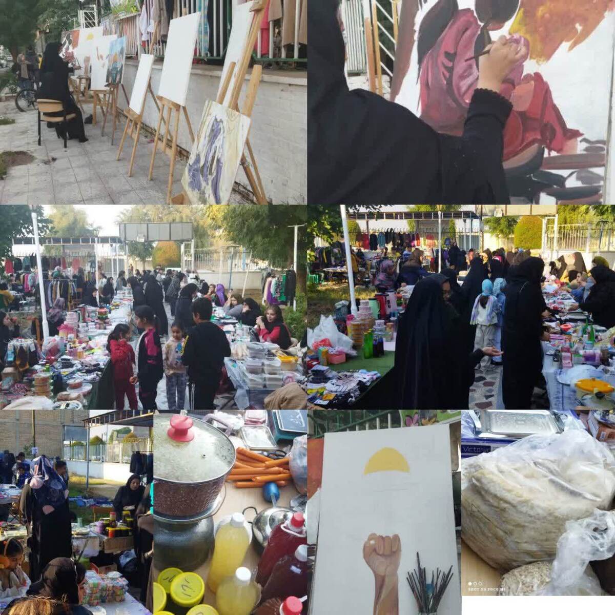 برپایی نمایشگاهی از دستاورد ها و توانمندی های بانوان  در شهرامام دزفول