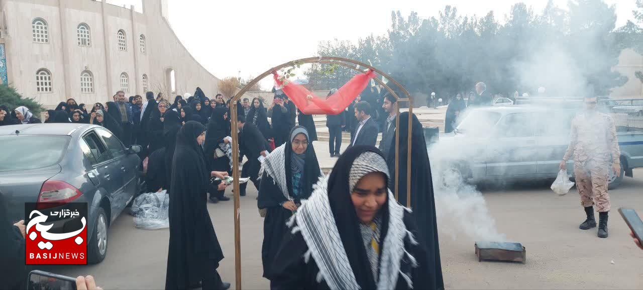 اعزام 80نفر از دانش آموزان شهرستان گناباد به اردوی راهیان نور جنوب