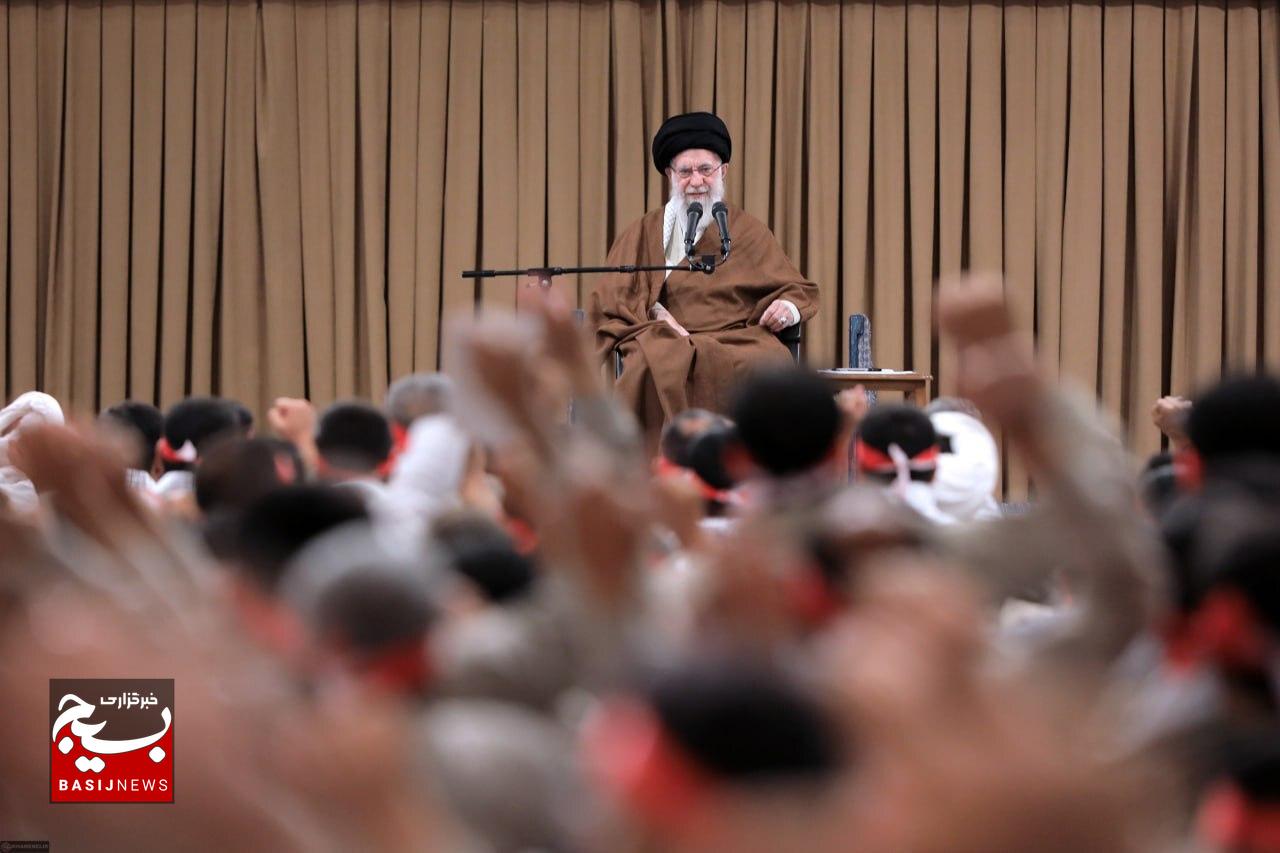 دیدار صبح امروز بسیجیان با رهبر معظم انقلاب