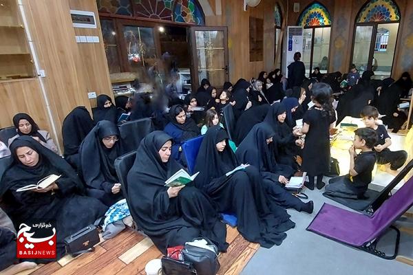 برگزاری مراسم شب قدر در حرم شهدای گمنام کنگان