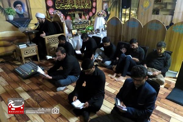 برگزاری مراسم شب قدر در حرم شهدای گمنام کنگان
