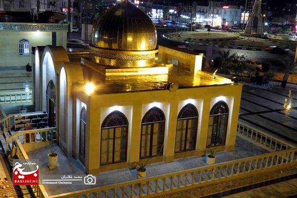 برگزاری مراسم شب قدر در حرم شهدای گمنام کنگان