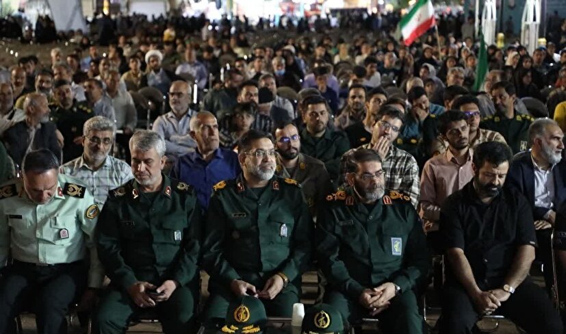 مراسم گرامیداشت اولین سالگرد شهدای امنیت استان یزد برگزار شد