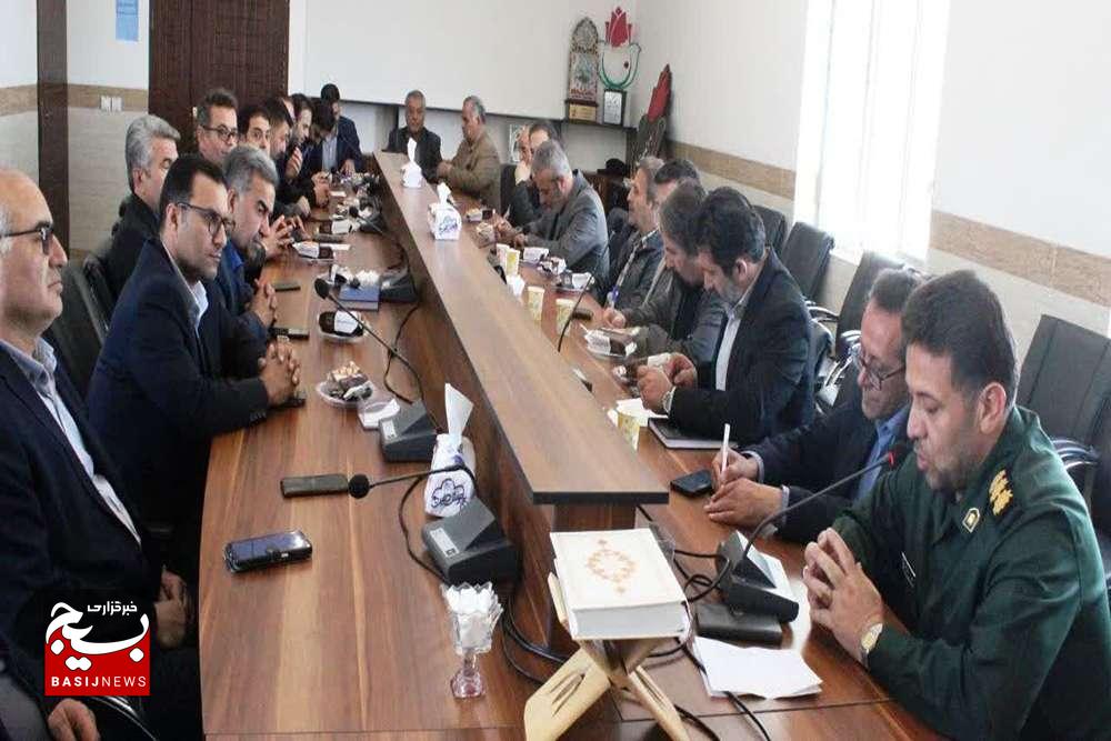 برگزاری اولین جلسه هیات اندیشهورز و کمیتههای تخصصی سازمان بسیج اصناف استان همدان