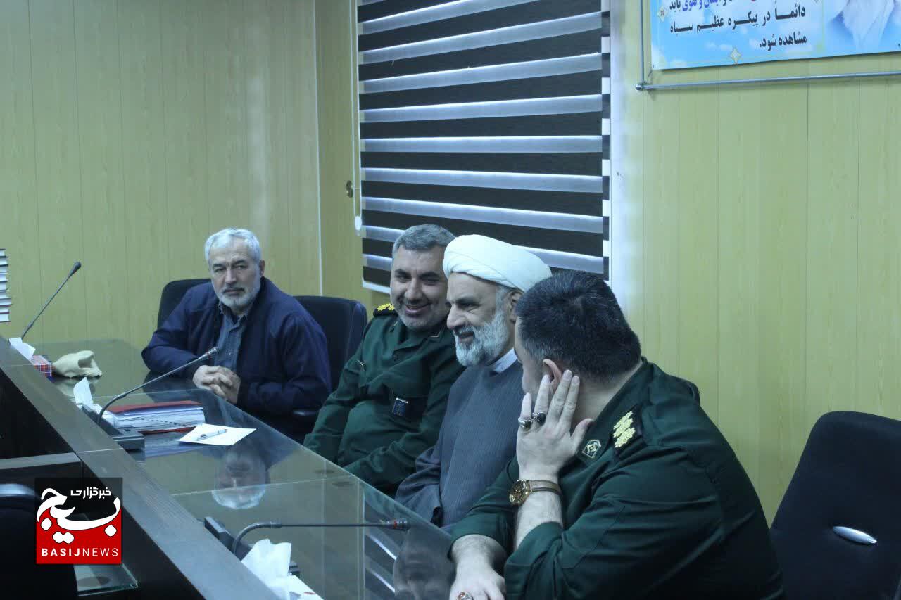 دیدارهای نوروزی جانشین اقشار متخصصین بسیج و لشکر عملیاتی ۳۳ قدس گیلان با مسئول نمایندگی ولی‌فقیه در سپاه قدس گیلان