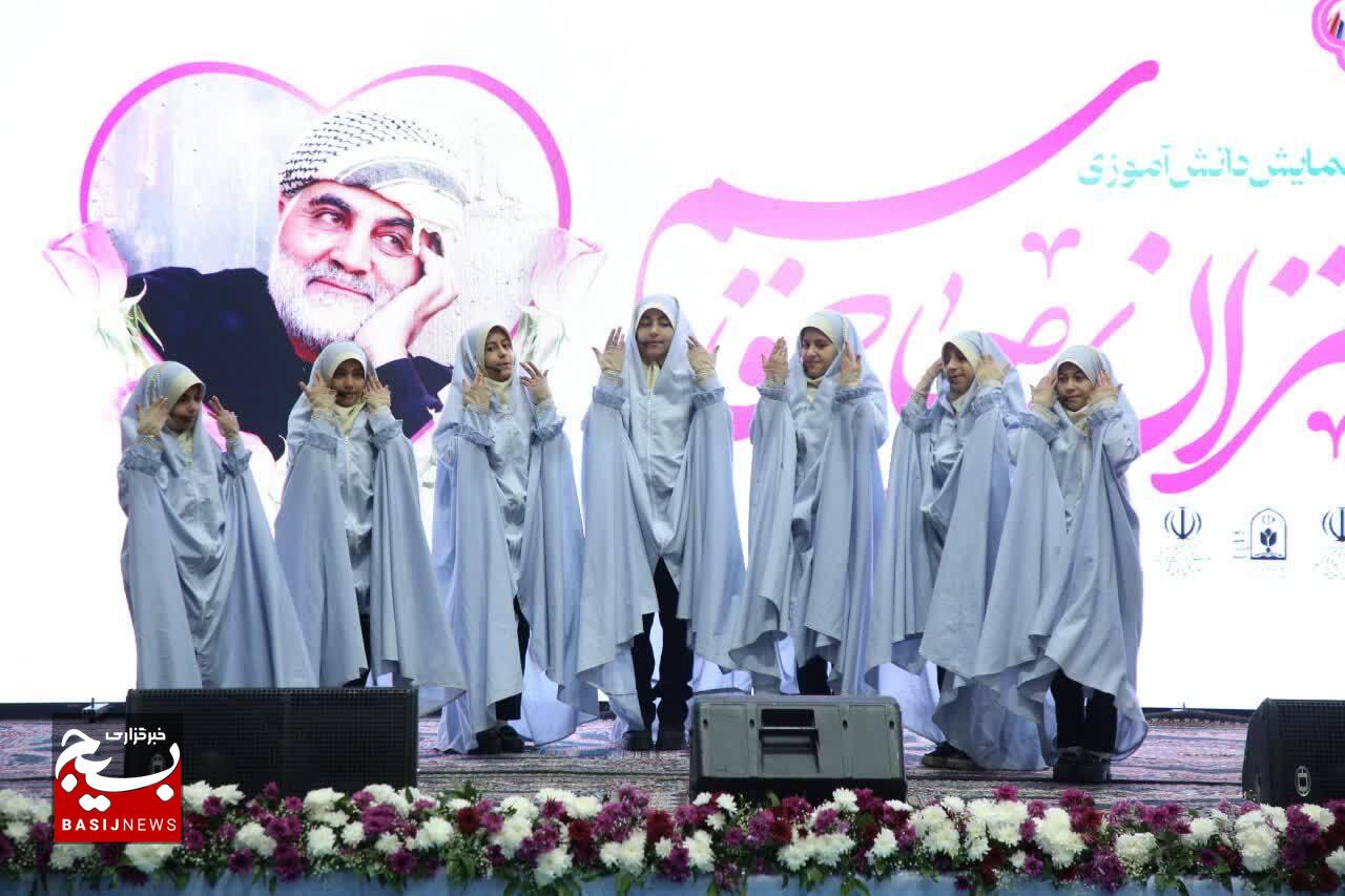 همایش باشکوه ۲۵۰۰ نفری «دختران حاج قاسم» در سالگرد سردار دل‌ها برگزار شد
