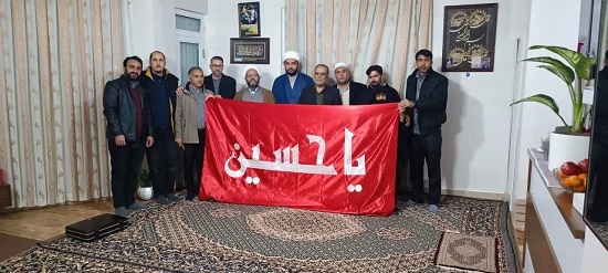 دیدار با خانواده شهید حسن وحیدی از شهدای فراجا