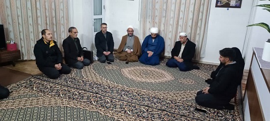 دیدار با خانواده شهید حسن وحیدی از شهدای فراجا