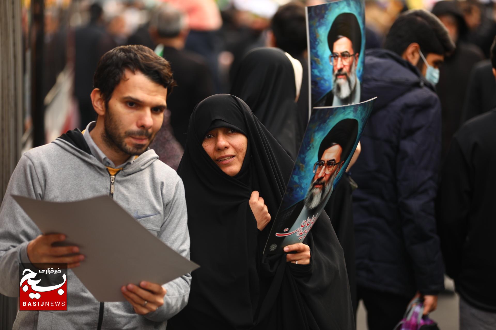 تظاهرات میلیونی تهرانی‌ها علیه تروریست‌های وطن‌فروش