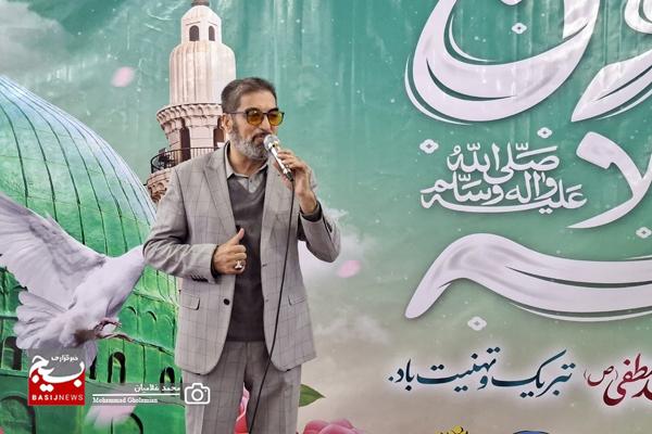 جشن بزرگ عید مبعث در بندر کنگان برگزار شد