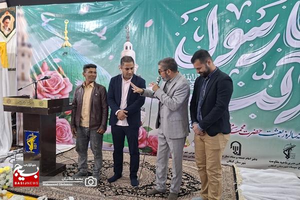 جشن بزرگ عید مبعث در بندر کنگان برگزار شد