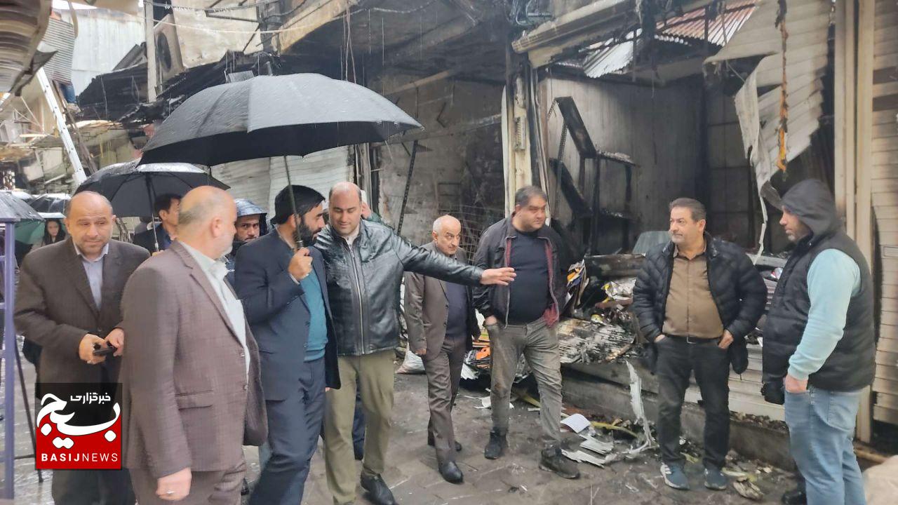 شعله وری مقاومت کسبه رشت در آتش فتنه دشمن