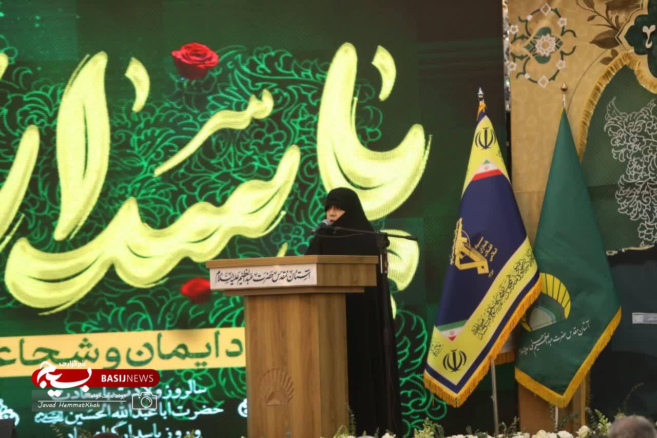 آیین گرامیداشت روز پاسدار در حرم حضرت عبدالعظیم(ع)