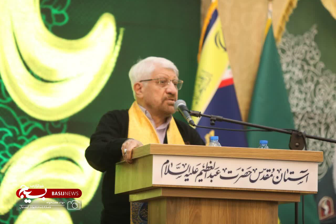 آیین گرامیداشت روز پاسدار در حرم حضرت عبدالعظیم(ع)
