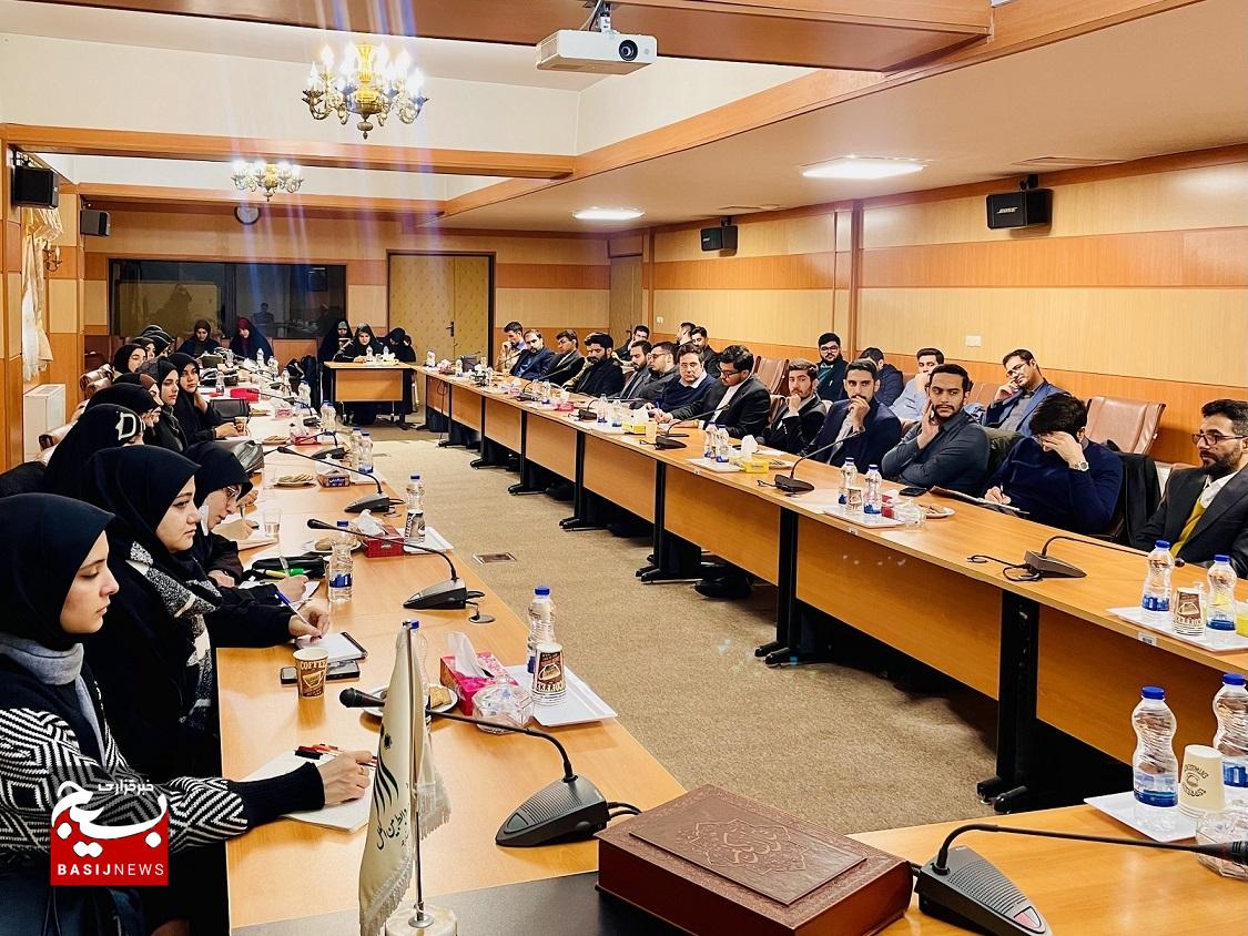 نشست سه‌شنبه‌های فرهنگی با حضور دکتر پورخوش سعادت، معاون بین‌الملل سازمان بسیج مستضعفین
