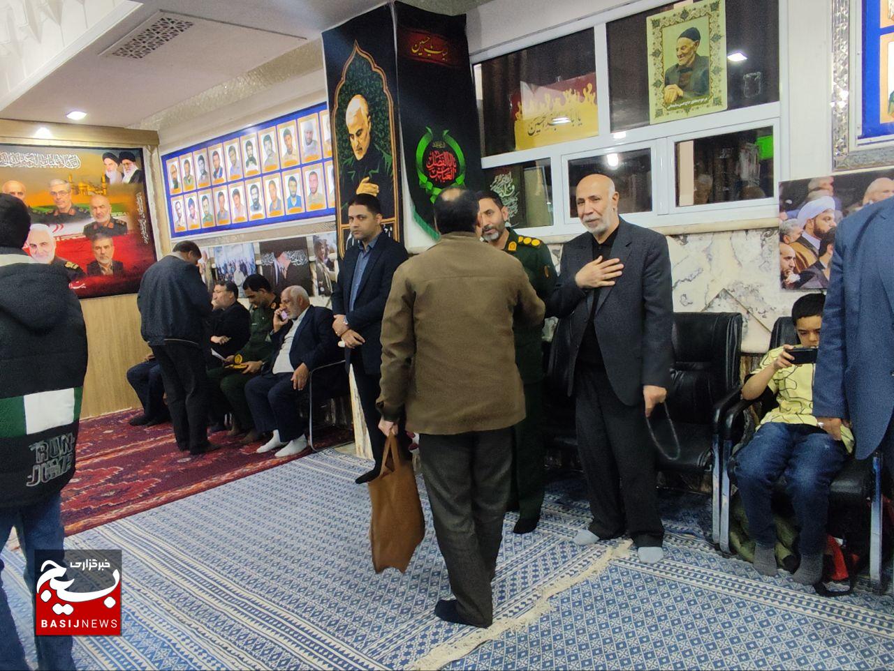 برگزاری مراسم بزرگداشت شهدای غدیر در بیت‌الزهرا(س) شهید سلیمانی