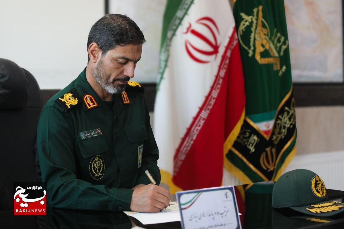 فرمانده لشکر عملیاتی پنج نصر شهادت رهبر معظم انقلاب را تسلیت گفت