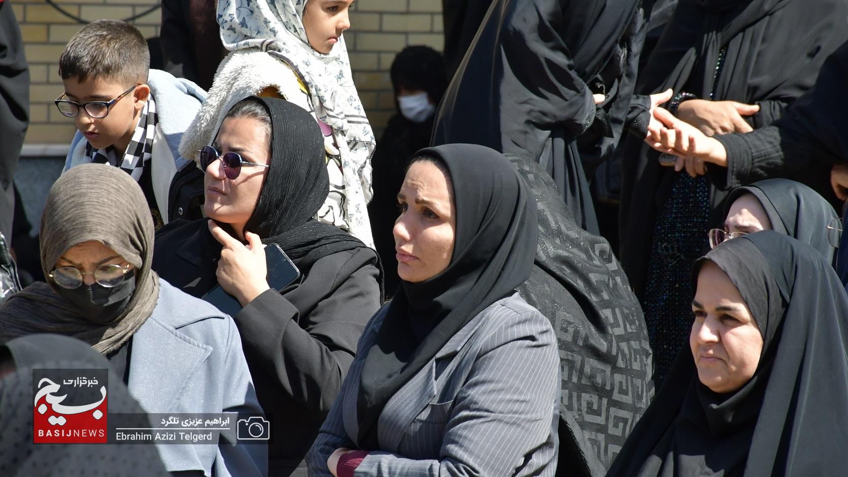یاسوج فرزندان شهیدش را در آغوش گرفت + (فیلم)