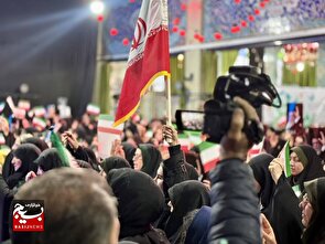 تجمع بزرگ حماسی بانوان قزوین به روایت تصویر