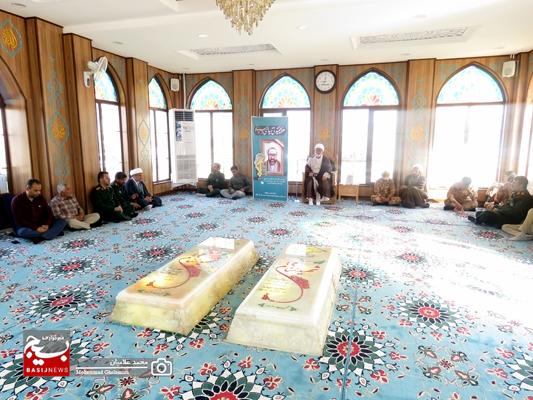مراسم گرامیداشت هفته عقیدتی سیاسی در کنگان برگزار شد