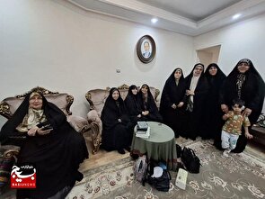 دیدار با خانواده شهید زمانی انجام شد