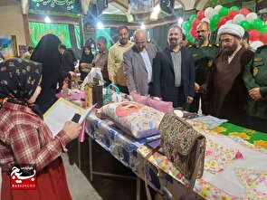 بازارچه و نمایشگاه اقتصاد مقاومتی و مشاغل مقاومتی در اشتهارد افتتاح شد