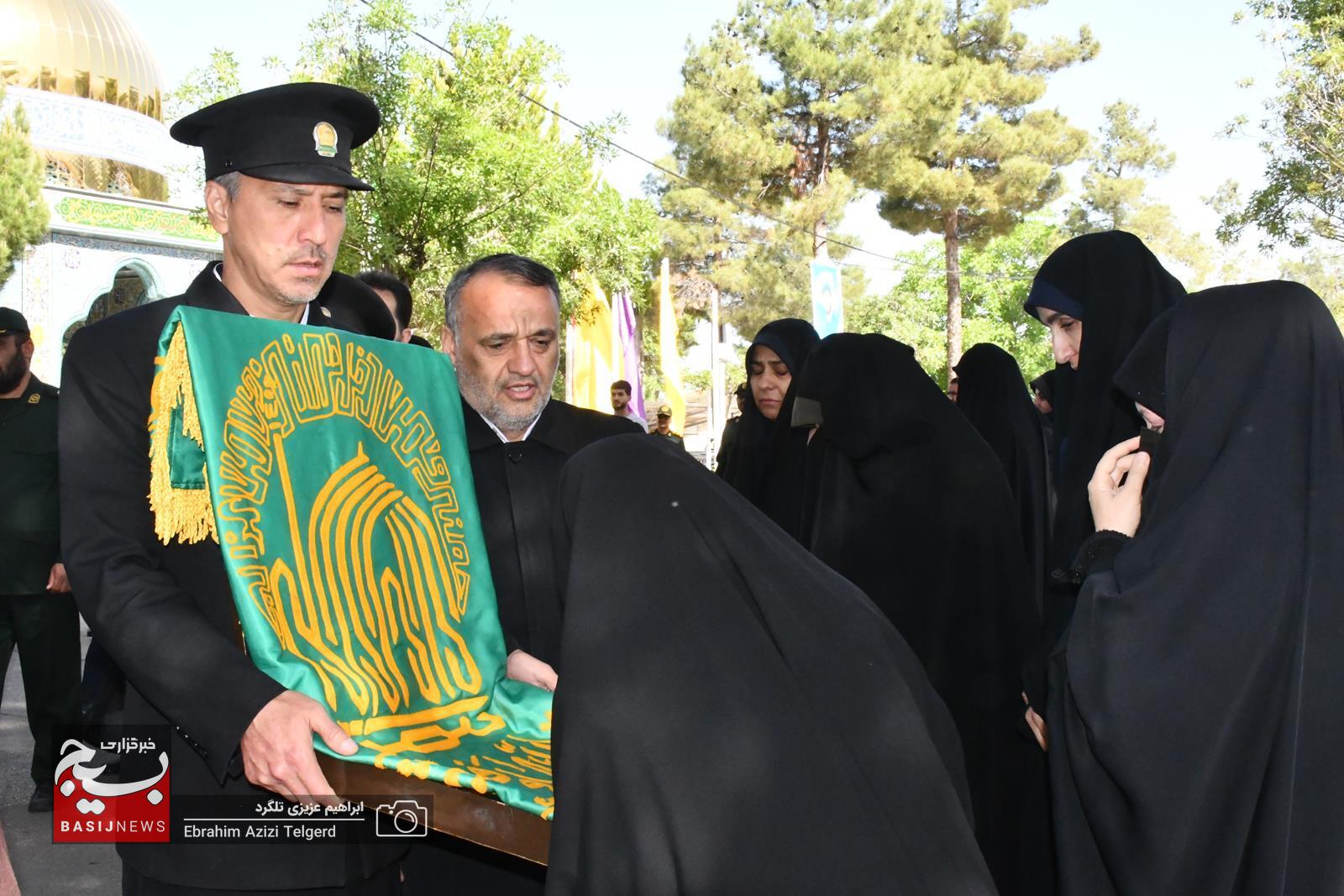 استقبال از کاروان زیر سایه خورشید در سپاه فتح + (تصاویر)