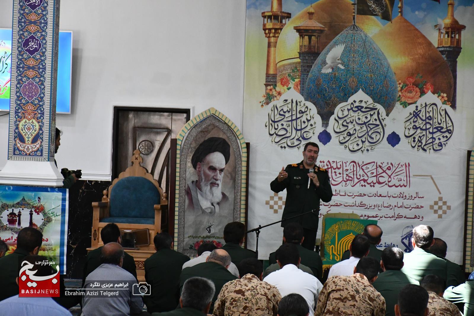 استقبال از کاروان زیر سایه خورشید در سپاه فتح + (تصاویر)