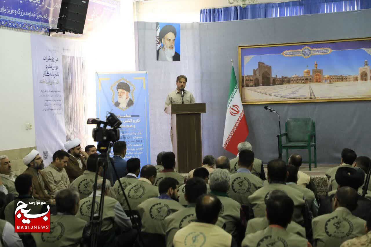 بسیج سازندگی مصداق عملی تحقق آرمان‌های انقلاب و راه نجات بشریت است