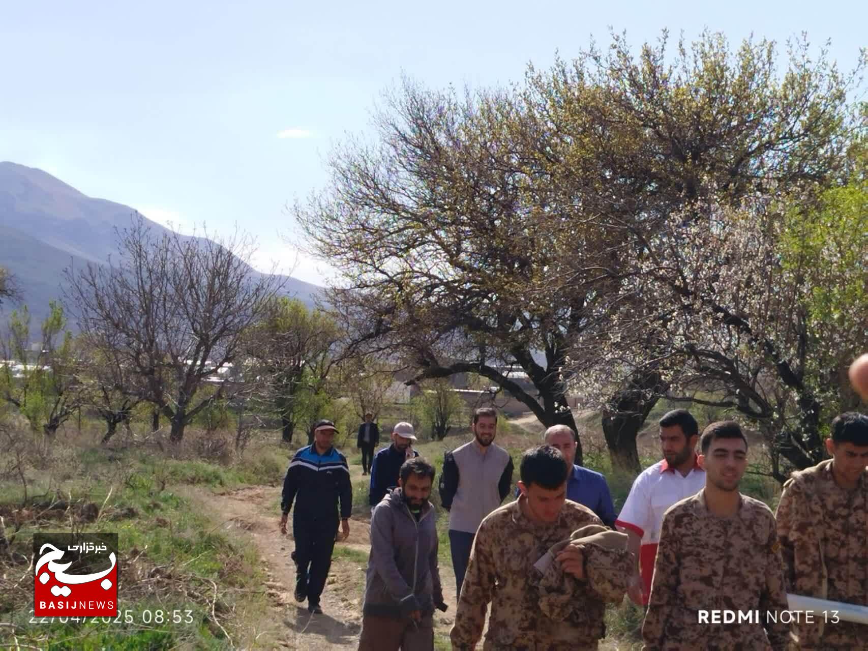 برگزاری همایش پیاده‌روی در شهرستان آوج