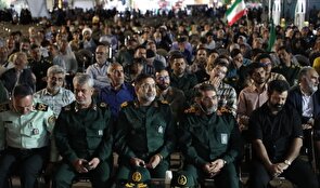 مراسم گرامیداشت اولین سالگرد شهدای امنیت استان یزد برگزار شد