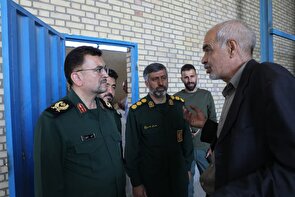 بازدید فرمانده سپاه قائم آل محمد (عج) استان سمنان از عرصه‌های اقتصاد مقاومتی در مهدیشهر