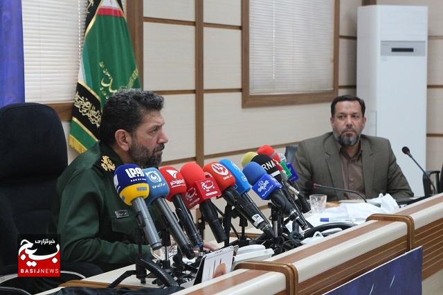 نشست خبری سردار فرمانده سپاه تهران بزرگ با اصحاب رسانه برگزار شد