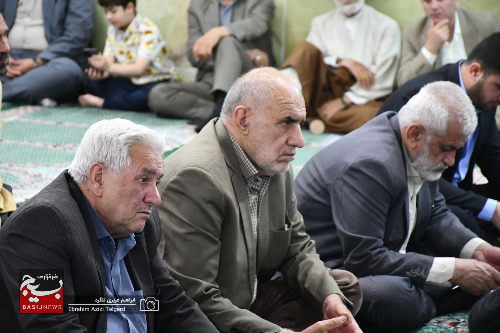 حضور مسئولان نمایندگی های ولی فقیه سپاه فتح استان در کلاس درس اخلاق آیت الله ملک حسینی