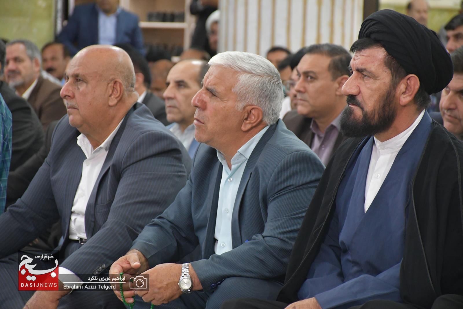 حضور مسئولان نمایندگی های ولی فقیه سپاه فتح استان در کلاس درس اخلاق آیت الله ملک حسینی