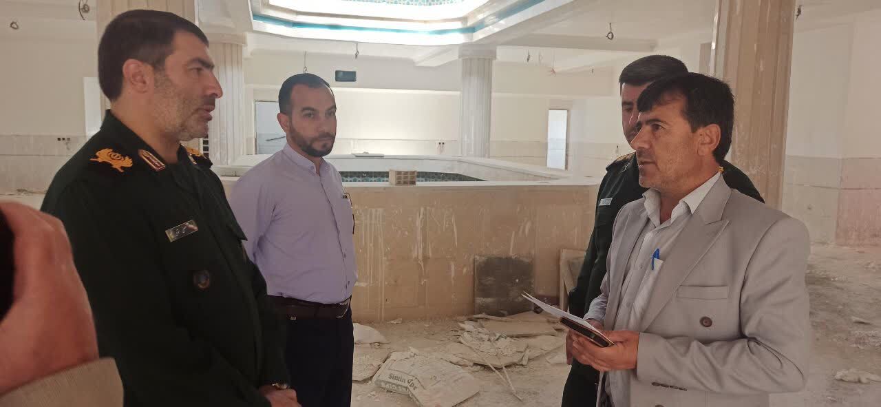 بازدید فرمانده سپاه فتح از روند ساخت و پیشرفت کار مجتمع کوثر یاسوج