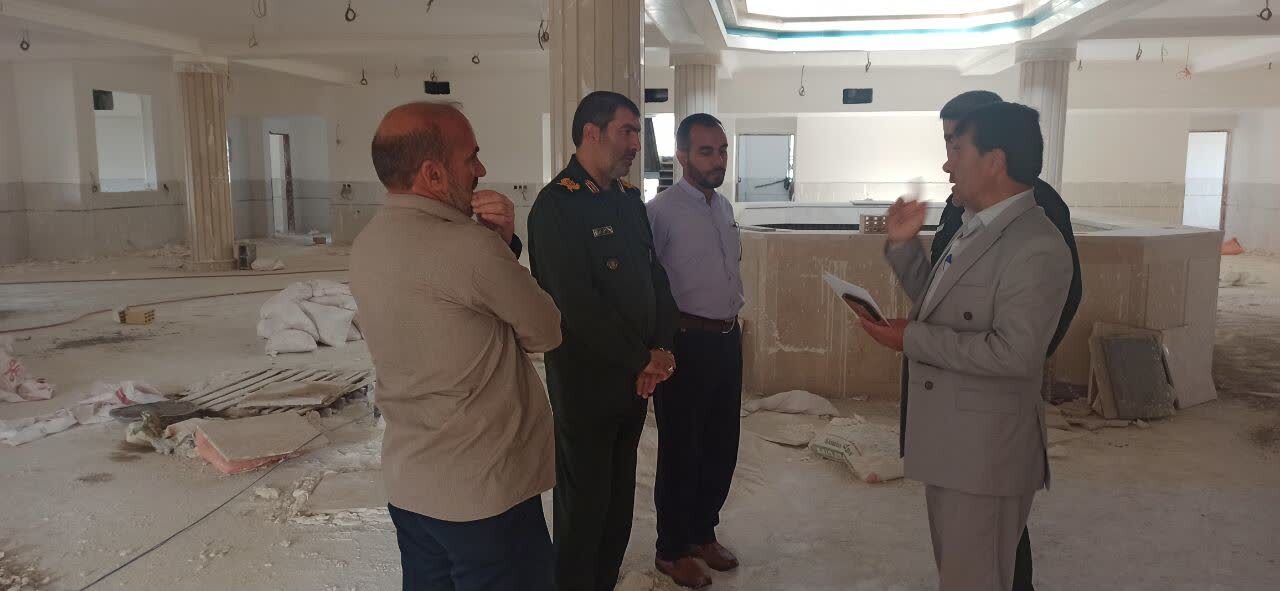 بازدید فرمانده سپاه فتح از روند ساخت و پیشرفت کار مجتمع کوثر یاسوج