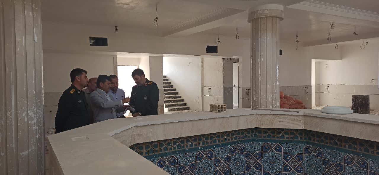 بازدید فرمانده سپاه فتح از روند ساخت و پیشرفت کار مجتمع کوثر یاسوج