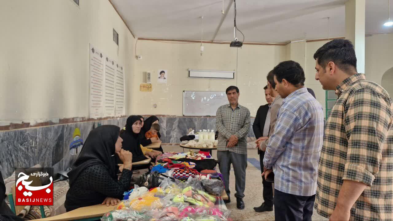 برپایی نمایشگاه عرضه محصولات خانگی در پلدختر