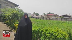زمینی که توسط فرمانده حوزه بسیج به چرخه تولید بازگشت