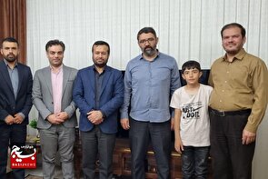 تقدیر از میرنظامی فرمانده پیشین پایگاه بسیج اداره کل استاندارد‌ استان مرکزی