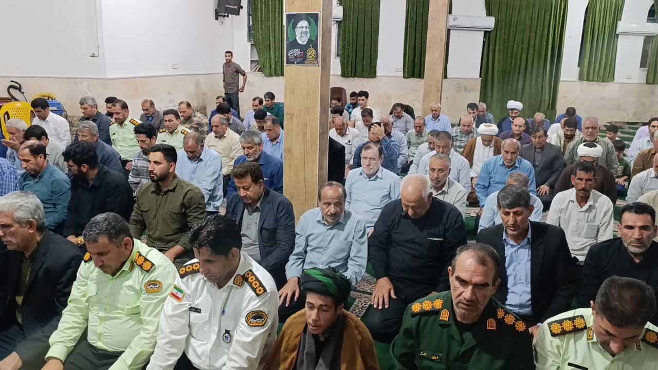 برگزاری مراسم بزرگداشت اولین سالگرد شهادت «شهدای خدمت»در پلدختر